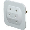 Kopp Europa Dreifach Adapter Stecker, Mehrfachstecker Extra flache Ausführung !