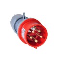 TP CEE Stecker mit Phasenwender 16A IP44 5 Polig Starkstrom Stecker 16A rot CEE-Stecker