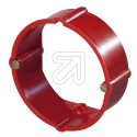 10 x Putz Ausgleichringe 24mm hoch Ø60mm rot bis 650°C