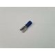 Flachsteckhülse 6,8mm blau