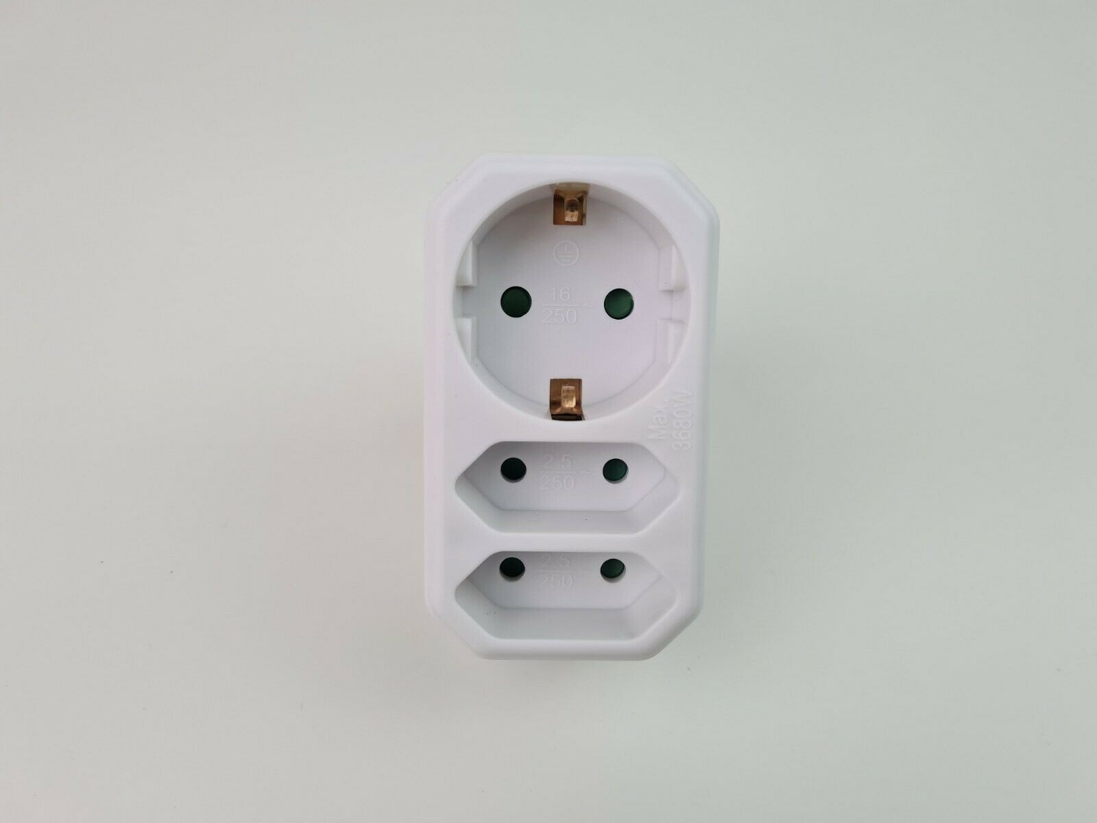 Doppelstecker Schwarz 2 Stück Doppelstecker Mehrfachstecker 2-fach Duo Multistecker Vertical Doppelstecker Für Steckdose