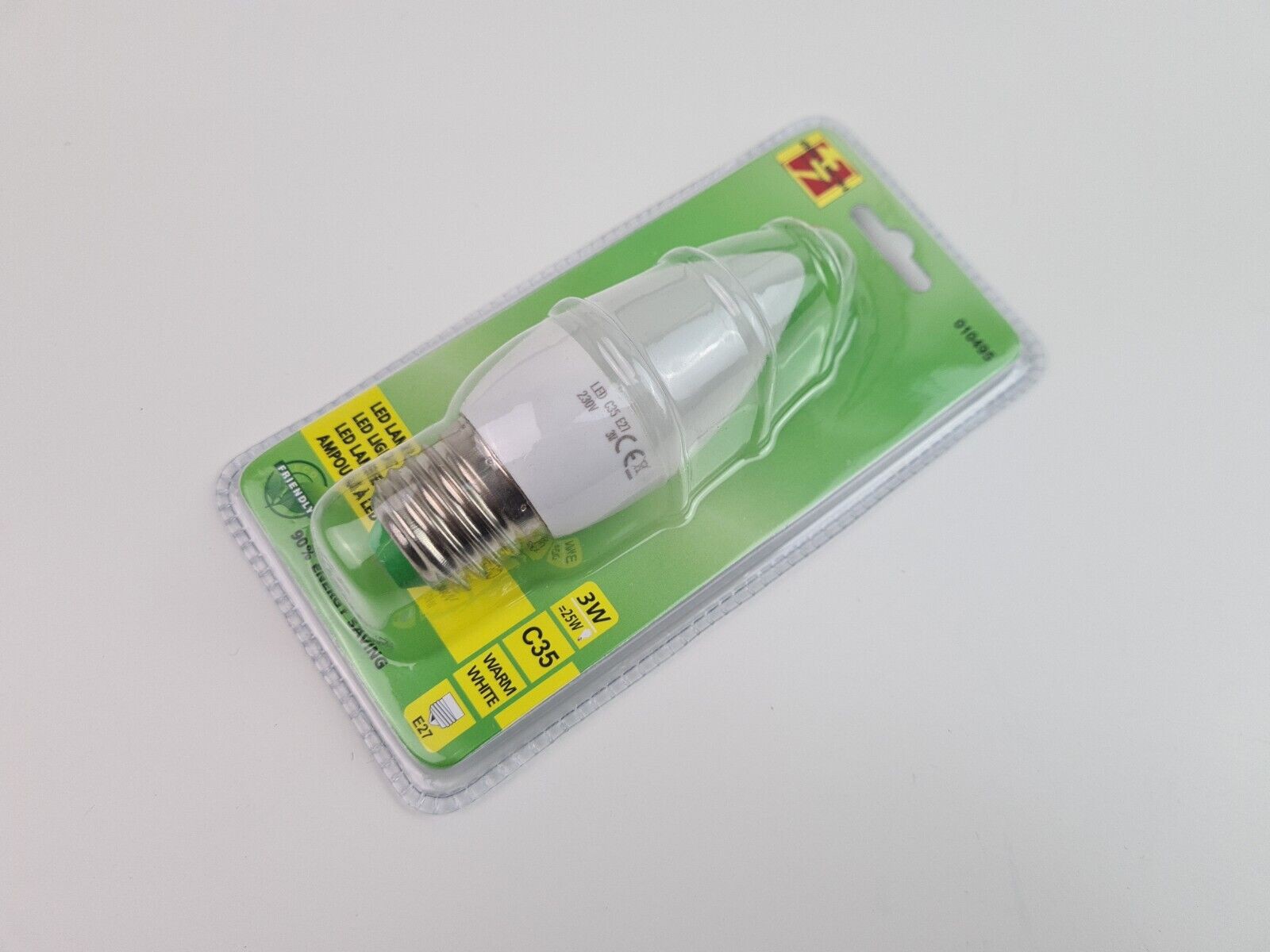 Led Leuchtmittel E27 3Watt Warmweiß, LED Lampe E27 Kerzenform