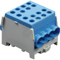 Hauptleitungs-Abzweigklemme Kabelklemme 1 Polig HLAK 35-1/6 M2 Farbe blau