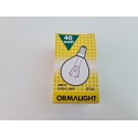 Ormalight Backofenlampe E14 40W klar 415lm Lampe für Backofen Tropfenform E14 bis 300°C