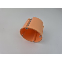 Hohlwanddose Unterputzdose Schalterdose Orange Ø68/61mm