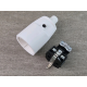 ABL PVC Kupplung weiß 