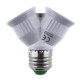 2 x Lampensockel Adapter E27 auf2x E27 Fassung 
