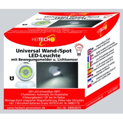 Wand-/ Spot Leuchte mit Bewegungsmelder