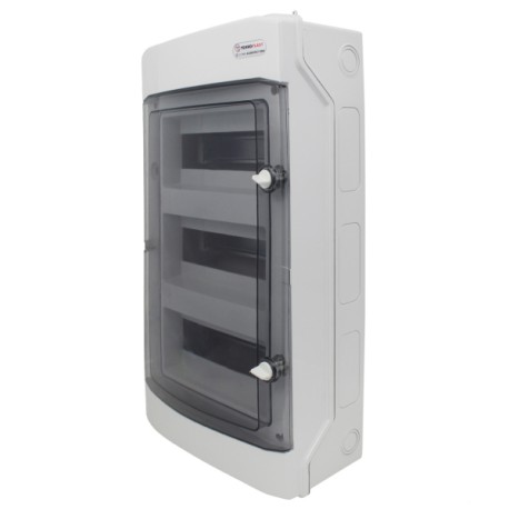 3 Reihig Sicherungskasten Aufputz IP65 