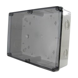 Abzweigkasten 280x210x90mm mit Sichtdeckel