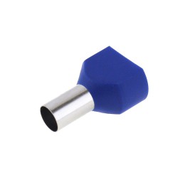 Zwillingsaderendhülsen 2x10mm² Duo Aderendhülsen rot 100 Stück