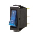 Einbau Wippschalter I-0 Wippenschalter 12V 20A 31x14mm Einbau Schalter blau 12V
